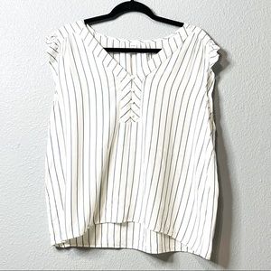 Old Navy Striped Blouse Top